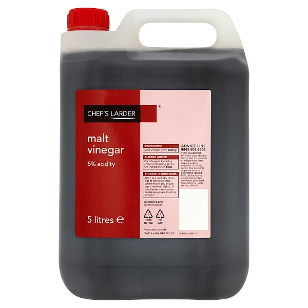 Chef's Larder Malt Vinegar 5 Litres Chef's Larder