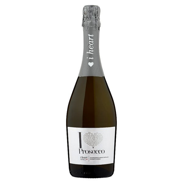 I Heart Prosecco 75cl, Case of 6 I Heart